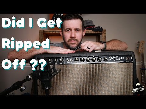 Is This Vintage Fender Deluxe Reverb Worth It ? -- How I Scored a Vintatge Amp for a Steal