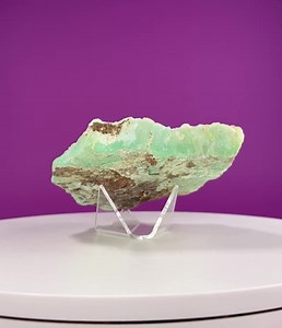 Chrysoprase Specimen (includes Stand) - Etsy