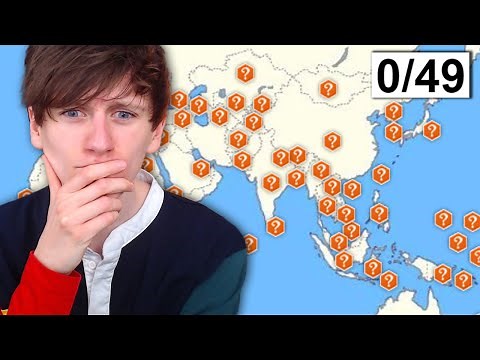 Can I name all 49 countries in Asia?