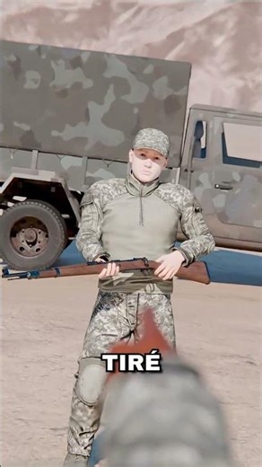 Pourquoi l’un d’eux a une balle à blanc 😧