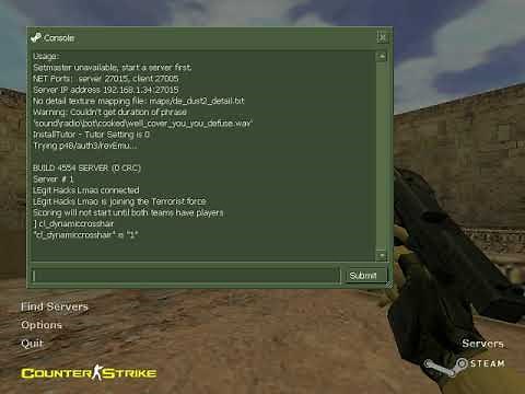 How to get a better crosshair on cs 1.6