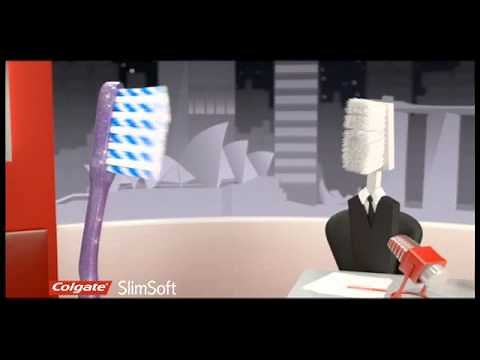 Discover the power of two with Colgate SlimSoft Dual Action!