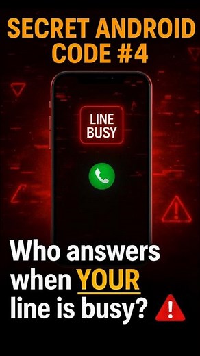 Dial #67# – Check Busy Call Forwarding Trick 🔒📞