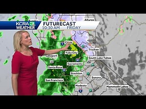 Atmospheric River Forecast | Northern California rain and snow timing through the weekend