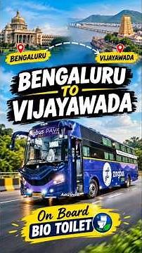 Zingbus Plus AC Sleeper Bus Review | Bengaluru to Vijayawada with Bio-Toilet Onboard