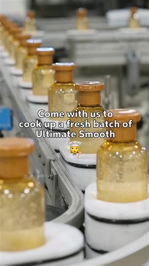 This is what your shampoo was doing before it met you 😆 Ever wondered what goes into making #WellaULTIMATESMOOTH? ⚙️ Enjoy the ride as we fill your favorite #WellaCare up with hair care goodness, and a whole lot of TLC 🥰 #Satisfying #BTS #HairCare