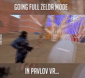 1.7K views · 11 reactions | Going full Zelda mode in VR!  Credit:: JoshDubs | WASD Gaming | Facebook