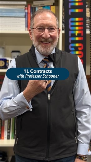 GW Law JD Admissions Office on Instagram: "Law School Crash Courses: Contracts ✍️ Professor Steve Schooner boils first semester Contracts down to 4 main topics. 1Ls at GW Law take Contracts in their fall semester as a foundational course in their law school journey. #GWLaw | #LawSchool"