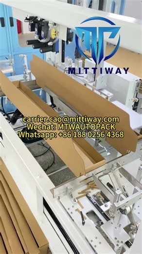 Cardboard Box Erecting Machine Efficiency Carton Erector