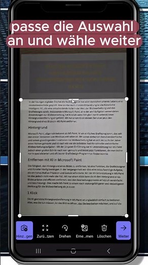 Text Scannen mit Smartphone: Text aus Fotos kopieren + vorlesen lassen mit Word Mobile (OCR)