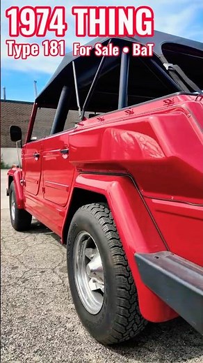 1974 VW Thing — The Rugged Beauty of the Type 181