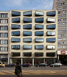 alpha tower office building renovation by low architecten