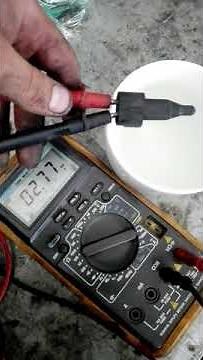 How to check the Outside Temperature sensor ||With a multimeter||
