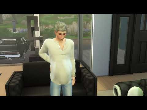 The Sims 4 - Cute Pregnancy moments (Mpreg)