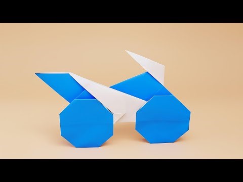 Origami Motorcycle | How to Make a Paper Motorbike