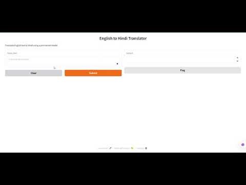 Bi Lingual Language Translator (NLP Project)