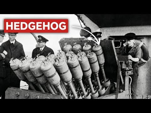 The British 'Hedgehog' That Made Depth Charges Ten Times Less Effective