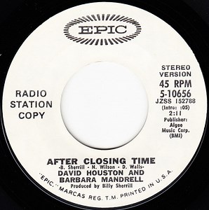 David Houston And Barbara Mandrell - After Closing Time