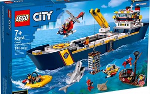 LEGO 60266 The great ship of ocean exploration【乐高城市】2020海洋探险巨轮广告