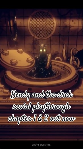 bendy in the drak revial playthrough chapter 1 & 2 out now!