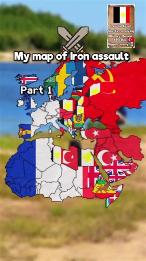 Iron assault is peak 😍 | My map of iron assault #geography #fyp #mapping