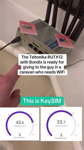 Single SIM vs Dual SIM with Bondix in Teltonika RUTX12