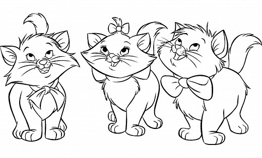 The Aristocats Coloring Page