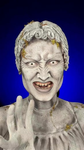 We loved seeing 📷️@marinaeloise's Weeping Angel come to life! 🖤 To us, these were always the most terrifying Doctor Who villain 🤯🙈 Don't blink - Marina Eloise uses the 👀 White Mini Sclera lenses to help complete this stone-cold transformation! . . #colouredcontacts #coloredcontacts #colouredcontactlenses #coloredcontactlenses #contactlenses #makeup #makeupartist #makeupinspo #sfx #sfxmakeupartist #cosplayer #costume #halloweencostumeinspo #doctorwho #doctorwhocosplay #doctorwhoweepingangels