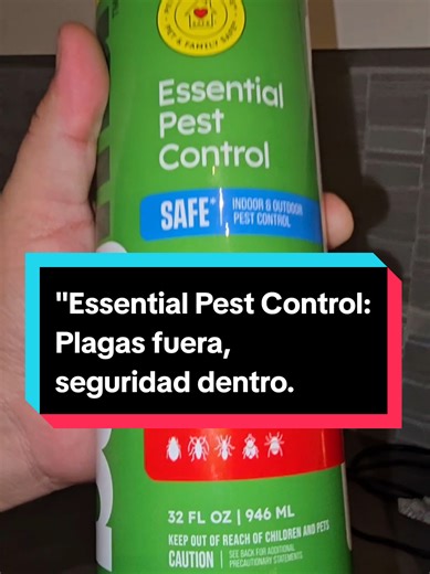 Con Essential Pest Control eliminas insectos de forma rápida y efectiva