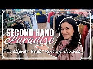 HIGH QUALITY SECOND HAND Store in ITALY | Come SHOPPING with me + HAUL