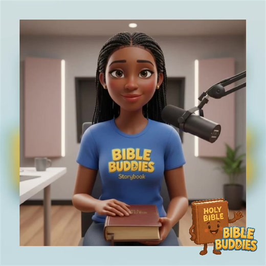 good morning and welcome to another day with the word of God from Bible buddies storybook!