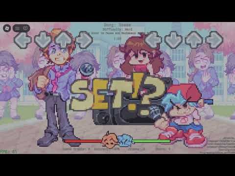 Roblox: Literally FNF - Playing Week 6 + Me vs Senpai (Part 6) (PS5) (4K 60FPS)