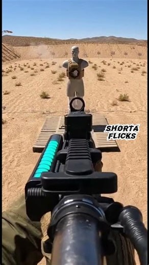 U.S. Army Electric Rifle Test Goes Crazy #ai #rifle