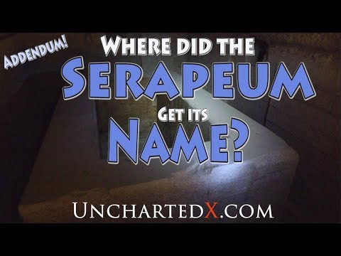 How ancient Egypt inspired the Serapeum’s title