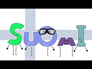 Suommen Aakkoset Laulu/Finnish alphabet song 🇫🇮