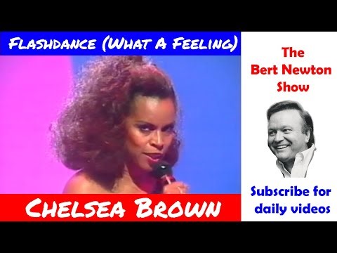 Chelsea Brown - Flashdance (What A Feeling) - the Bert Newton Show - 1989