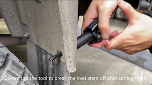 Watch Plastic rivets installation video on Amazon Live