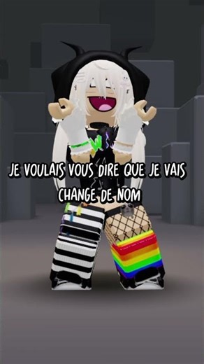 je vais change mon nom #roblox
