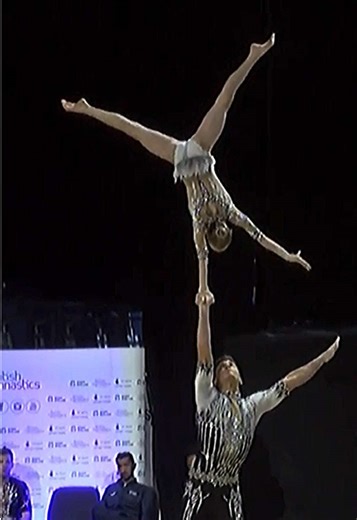 🇬🇧 • 2017 Acrobatic British Championships score: 29.430 #fyp #acrobaticgymnastics #balance #dynamic #goviral