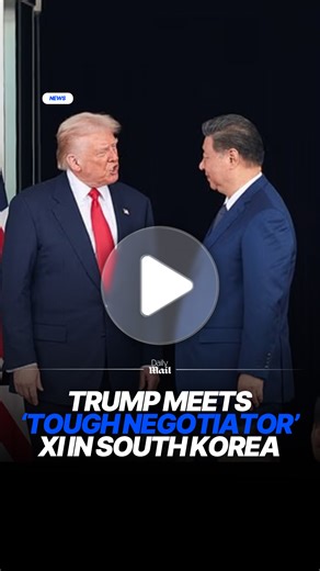 Donald Trump struck a deal with Chinese President Xi Jinping during their first face-to-face meeting in six years. The two convened in Busan, South Korea on Thursday amid a raging trade war kicked off by Trump earlier this year that saw Chinese imports to the US reach 57 percent. Read more at DailyMail.com | Daily Mail Video
