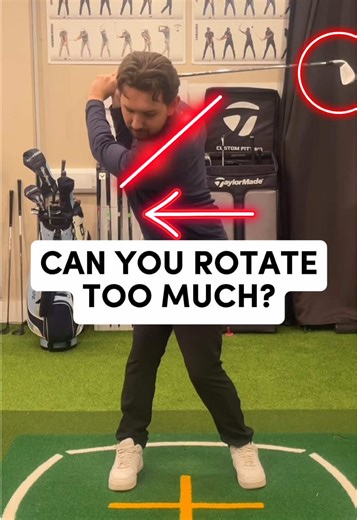 Comment ‘Free’ for a free online swing evaluation I see so many students fighting the balance of how much to rotate. You’ve might be thinking “I need to to tuen as much as possible to generate more power” so many times it’s burned into your brain. But here’s the truth - there is a limit on how much rotation is enough and too much rotation could be costing you both power and consistency. Let’s fix this with a simple sequence: 1. In your setup, set the club with the back of the trail wrist only so