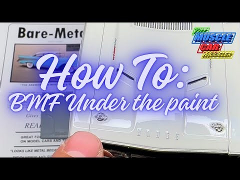 How To: Use Bare Metal Foil behind the paint, on emblems