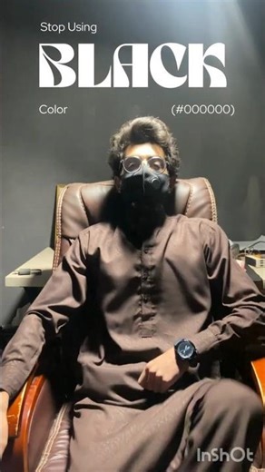 Stop using #000000. 🛑