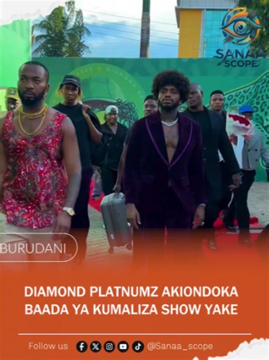Diamond Platnumz aondoka Mwanza baada ya Retro Tour
