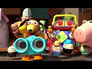 Toy Story (1995) | Woody and Buzz flying | Rocket launching moment | #animation #toystory