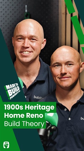  Now on Made To Build: A heritage revival done right. Meet Hamish and Jed Villis of Build Theory, the duo behind the transformation of a 1900s villa into a modern, award-winning home, including the kitchen that took out the 2025 HIA Australian Kitchen of the Year. Discover how they balanced heritage character with contemporary design and serious structural challenges.  Full episode out now. https://bit.ly/4oOWx61 | Housing Industry Association - HIA | Facebook