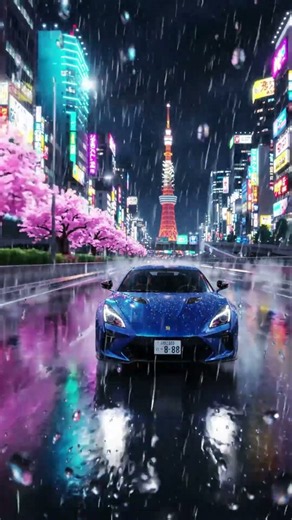 Rainy Tokyo Expressway 🌧️🚗 Japanese Lofi Beats | Upbeat Night Drive