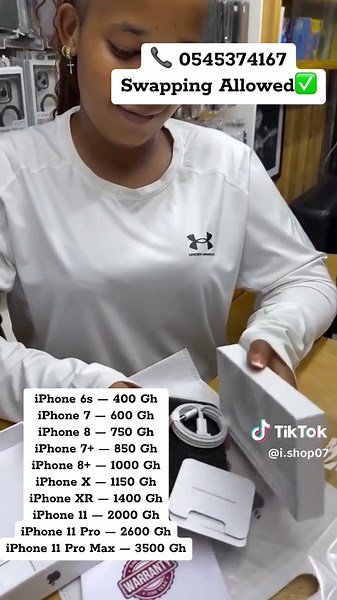 Affordable iPhones Available in Kumasi and Accra, Ghana