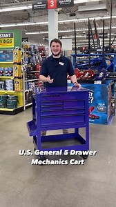 126K views · 795 reactions | It’s HERE! The NEW U.S. General Series 3 30” 5 Drawer Mechanics Cart has arrived! Available in 9 colors, including PURPLE. Check it out today at your local #HarborFreight. #USGeneral #ToolStorage #Mechanic | Harbor Freight | Facebook
