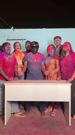 Happy Holi Wishes 2026 🎨✨ | MaskMan Team Holi Special | Festival of Colours Celebration | Mr.MaskMan